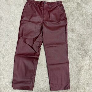 Madewell Burgundy Pants